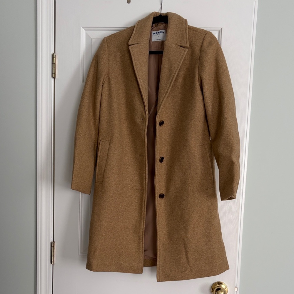 Women’s Camel Overcoat